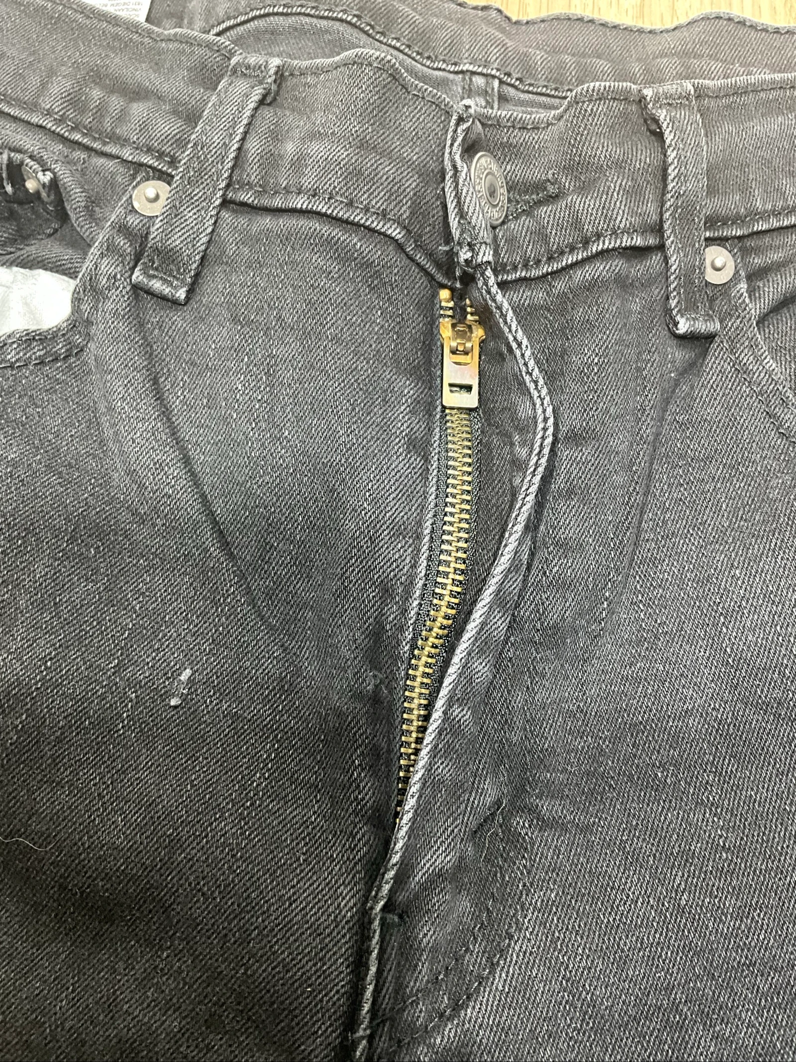 Levi's Slim W34 L32 Denim 99% Cotton Black Washed lvh 227 – photo 5